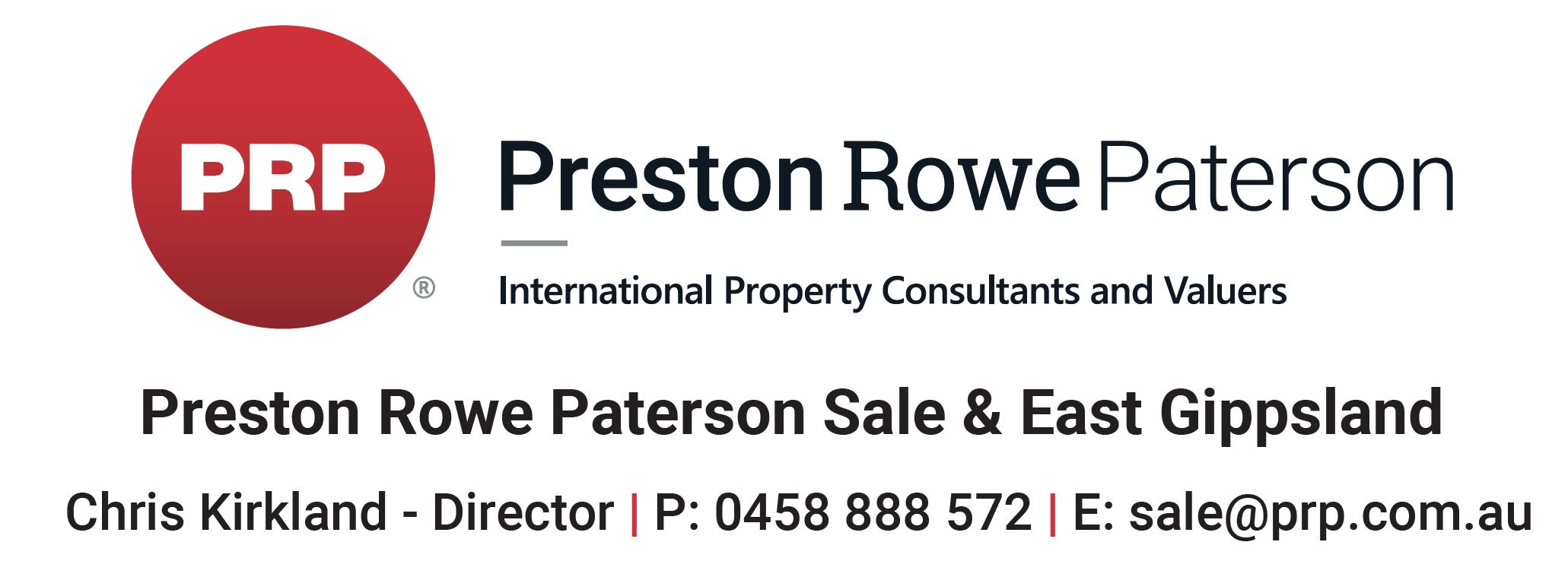 Preston Rowe Paterson Signage
